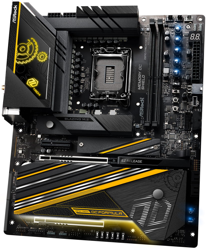 ASRock Z890 Taichi OC Formula / Intel Z890 / LGA1851 / 4x DDR5 / 6x M.2 / 2x Thunderbolt 4 / USB-C / WiFi / ATX
